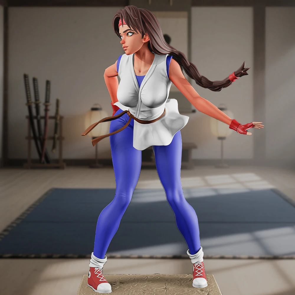 

1:18 Miko Tanaka Miniatures | High-Detail 3D Resin Kit | Unpainted Martial Arts Fighter Collectible A994