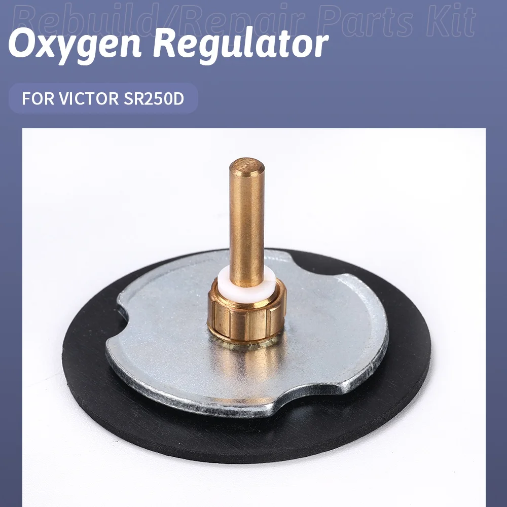 Oxygen Regulator Repair Kit for Victor SR250D SR250C, Rebuild Replacement Parts for Gas Welding Cutting Torch Regulator