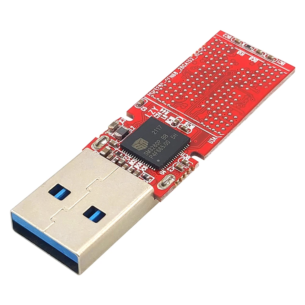 SM3280BB Main Control Board PCB Module for DIY USB3.0 U Disk 8CE Dual Channel BGA132 Two-Sided Soldering