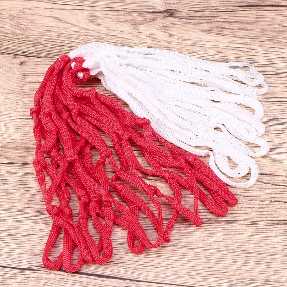 

Basketball Net Bag Long-lasting Multicolor Official Size Braided Non-professional