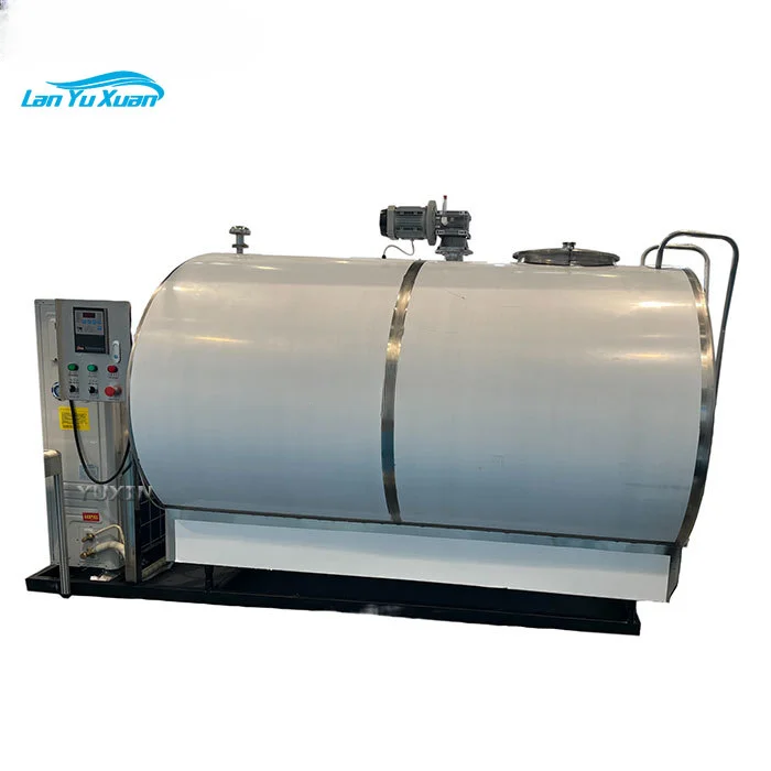 500 liter 1000 liter milk cooling tank transport storage tank