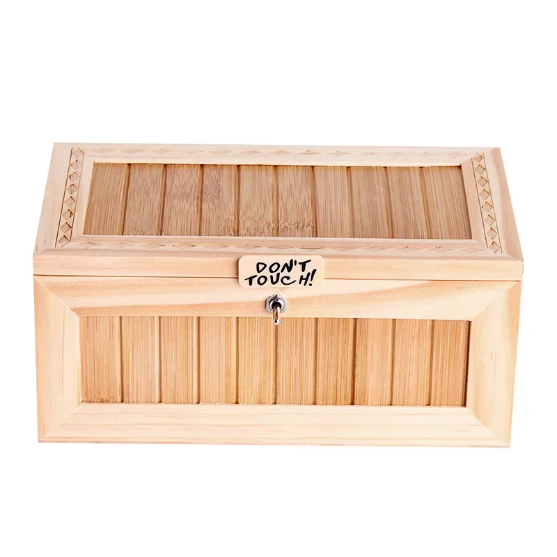 Caja electrónica de madera para niños, 1 piezas, Tigre, divertido, regalo, juguetes interactivos, reducción del estrés, decoración de escritorio