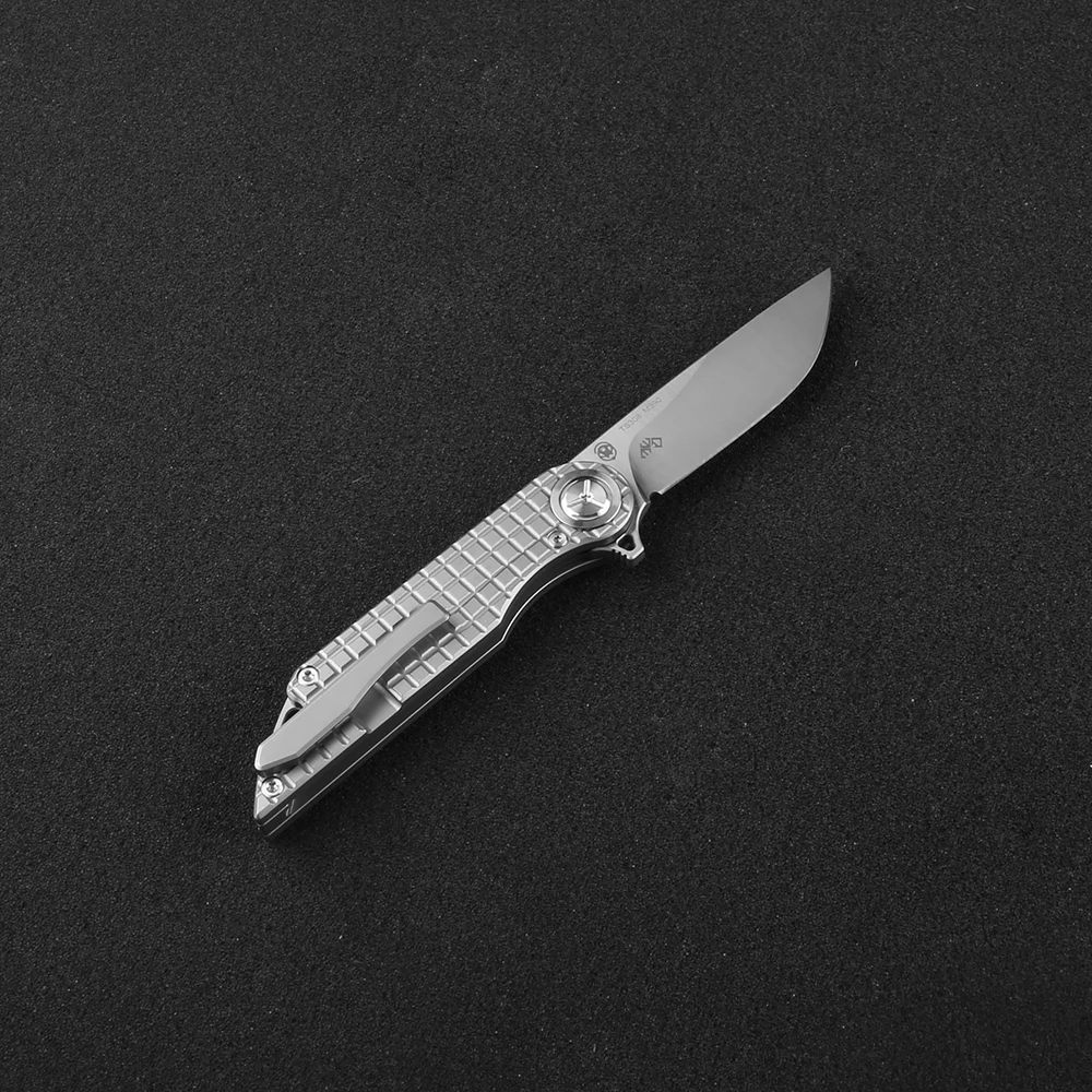 TWO SUN TS308 Folding Knife M390 Blade Tactical Titanium Alloy Handle Camping Outdoor Survival EDC Tools