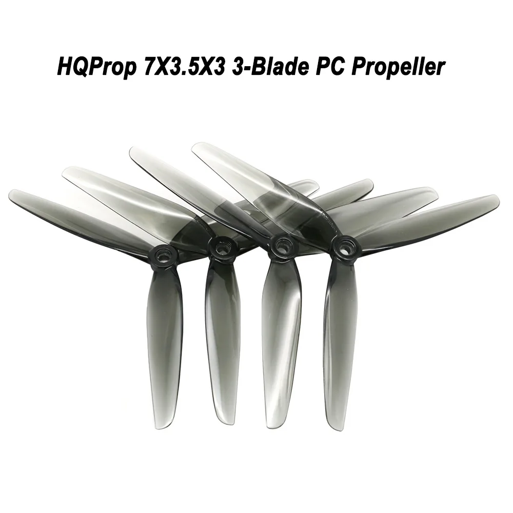 

10Pair(10CW+10CCW) HQPROP 7X3.5X3 7035 3-Blade PC Propeller for RC FPV Freestyle 7inch Long Range Cinelifter Drones DIY Parts