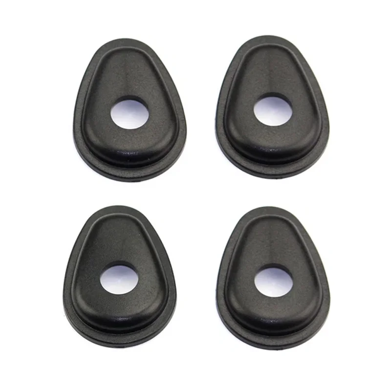 Adaptadores Espaçadores de Sinalizadores de Direção para Motocicletas, Cor Preta, para Yamaha YZF R6 R3 R1 FZ1 FZ6 FZ8 MT-07 MT-09 TDM900 CR250