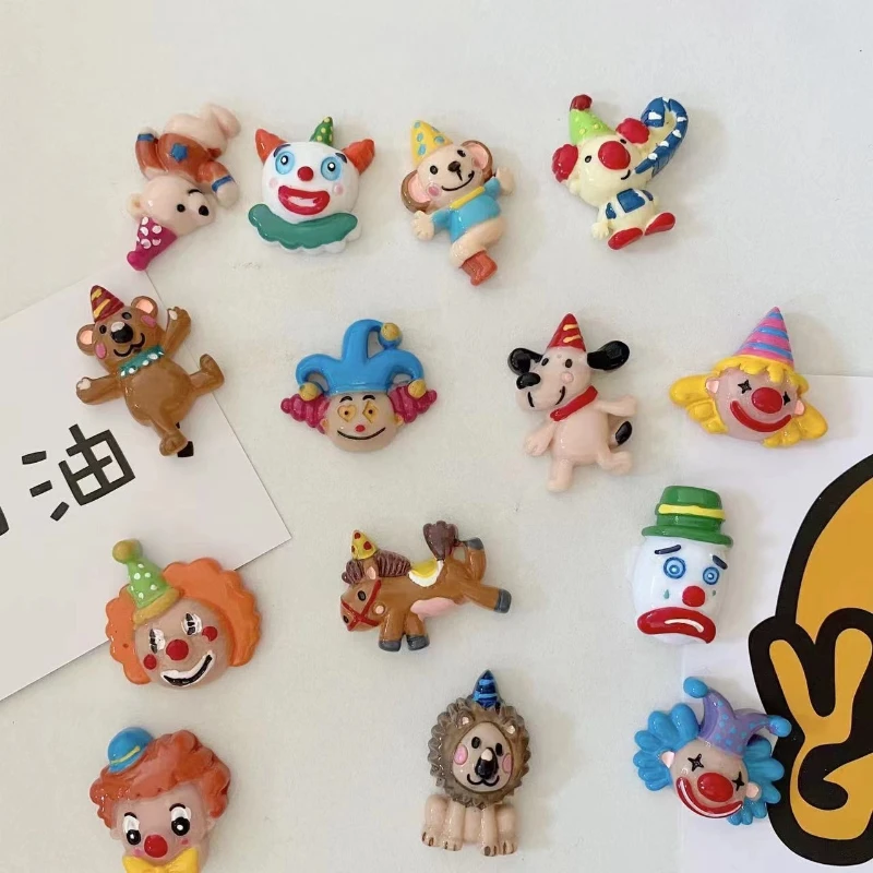 Circus Clown Cartoon Fridge Magnets Decorative Magnets Home Decoration Accessories Souvenir