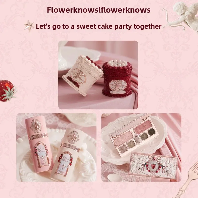 Flower Knows Makeup Sets Little Angel Bunny Garden Lip Glaze Blush Shell Jewelry Flowerknows Birthday Gift Kit De Maquillaje
