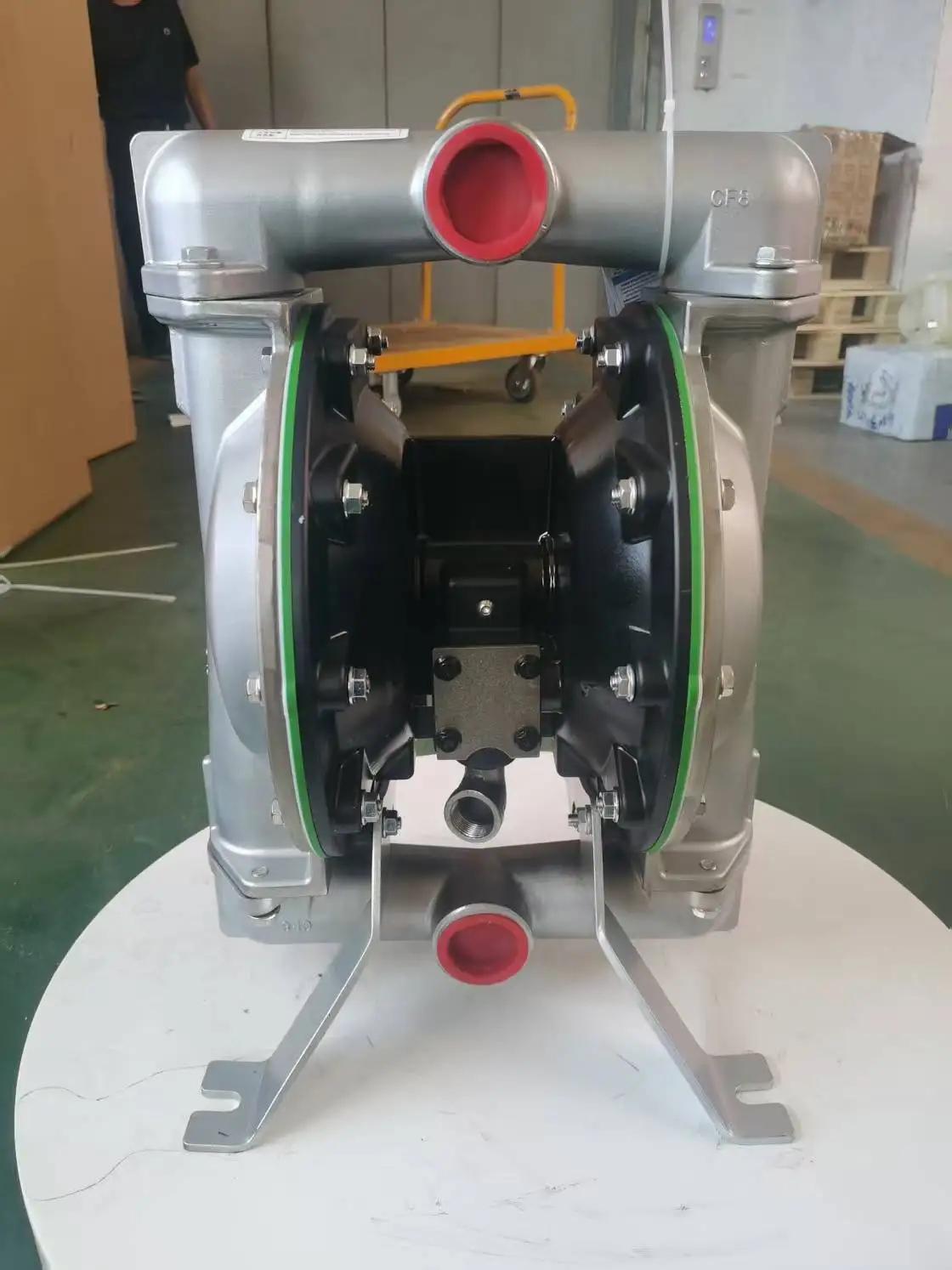 

China Largest Manufacturer CE/ ISO9001 Certified 1-1/2 Inch SS304/316L Stainless Steel Diaphragm Pump/AODD Pump