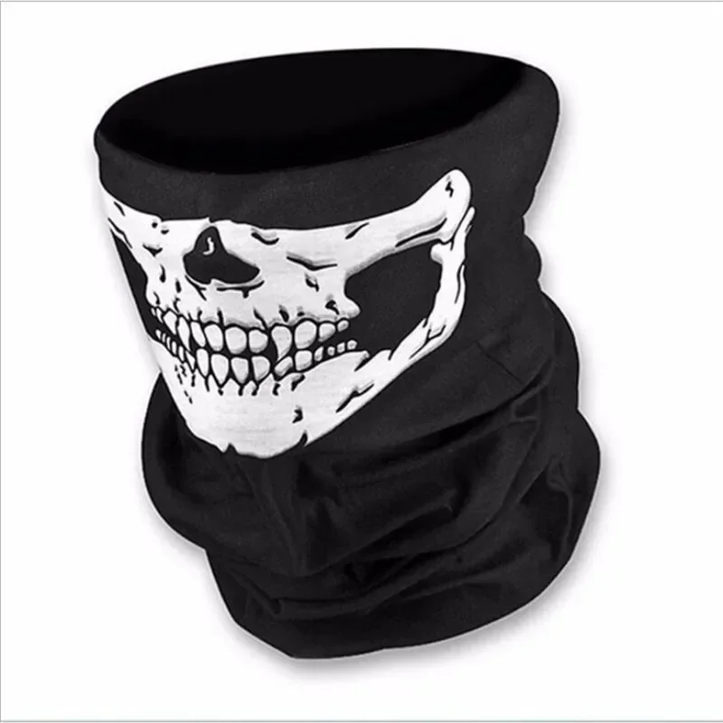 Seamless Skull Men Balaclava Ski Mask Outdoor Cycling Caps Breathable Face Cover Motorcycle Bicycle Helmet Hood Scarf Windproof