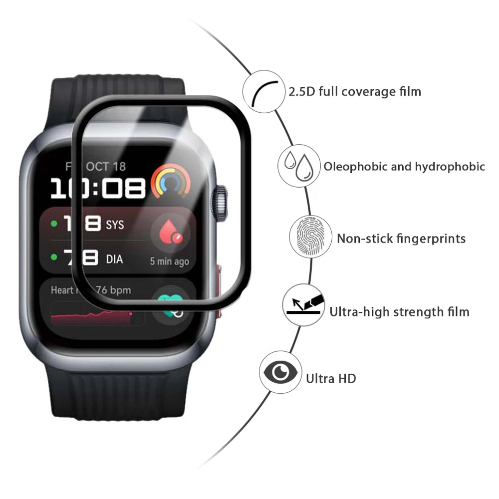 5D защитная пленка для Huawei Watch D2, защитная пленка для экрана, пленка против царапин, защитная пленка для экрана умных часов (не стекло), аксессуары