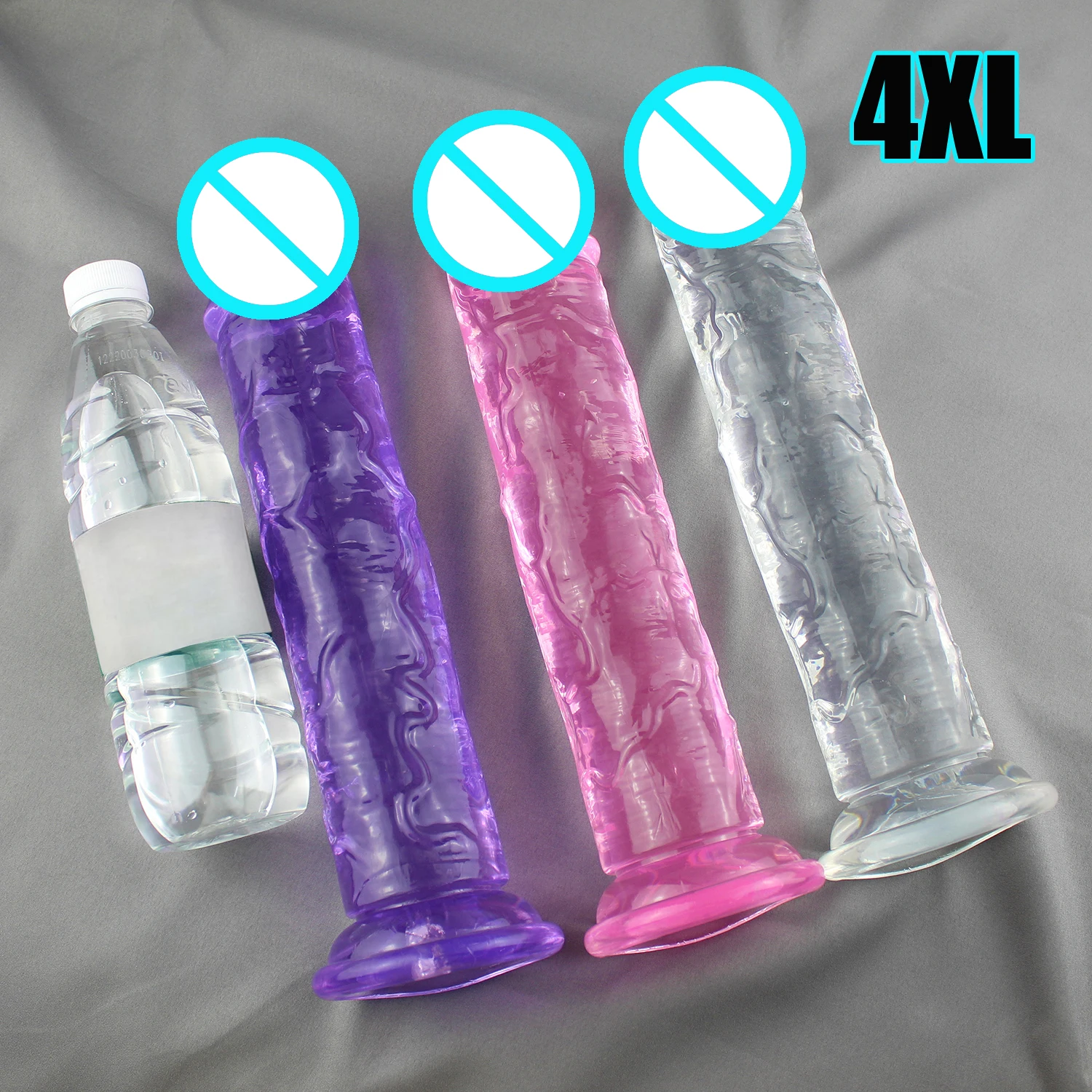 New Realistic Dildos Erotic Jelly Dildo Artificial Penis G-spot Simulation Large penis Anus Anal plug Female penis masturbation image 2