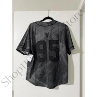 Breathable Mesh Sport Jersey Unisex ARIRANG V‑Neck Button‑Up Short Sleeve Quick Dry Casual Fan Collectible Street Fans Shirt 2
