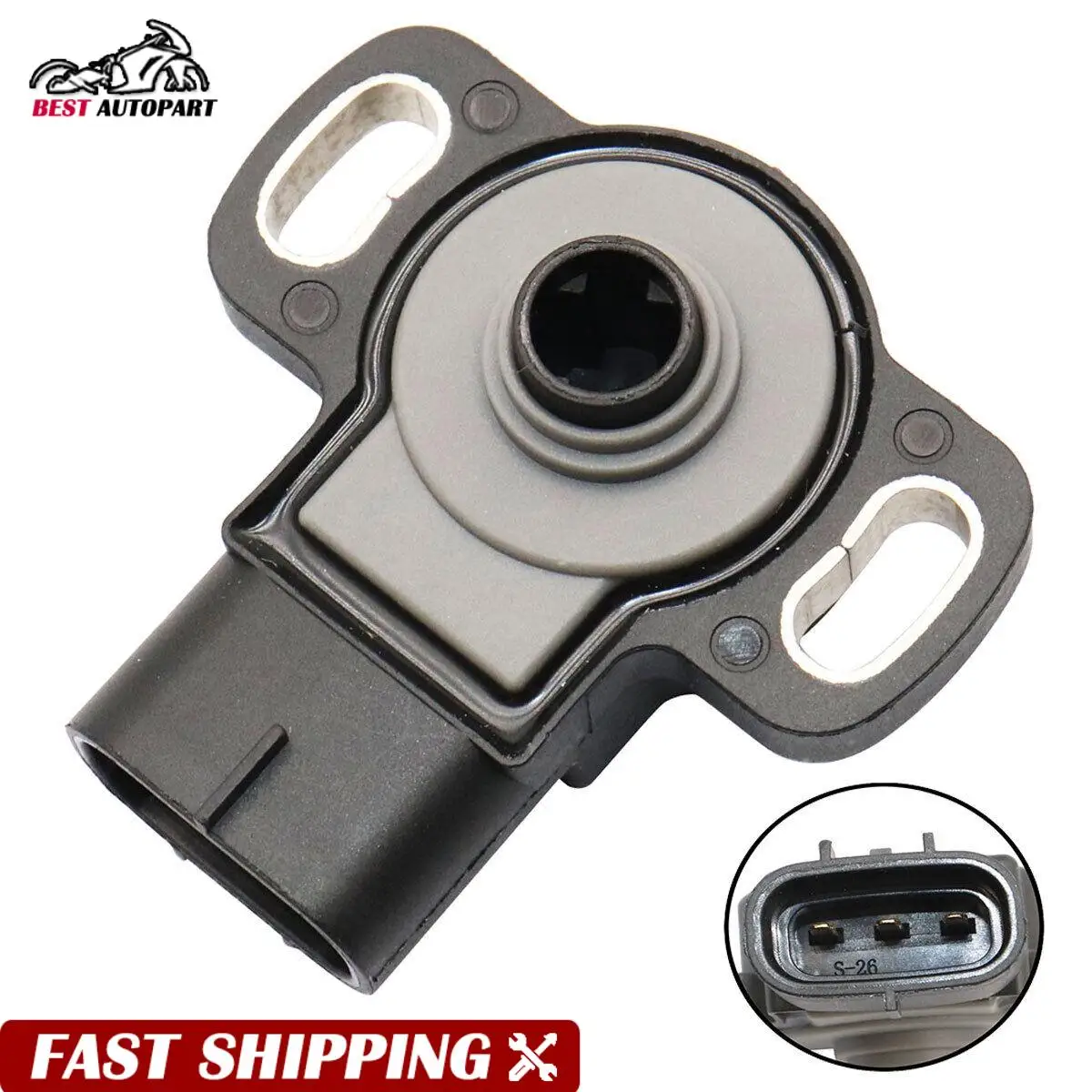 Throttle Position Sensor 21176-1083 for Kawasaki NINJA ZX-6R ZX600 1998-2002 ZX-12R ZX1200 2000-2003 ZZR600 2005-2008 211761083