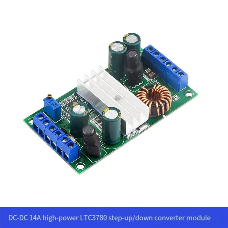 【THANKSGIVING DAY】LTC3780 DC-DC 14A Car Laptop Power Supply Module High Power Voltage Regulator Step Up/Down
