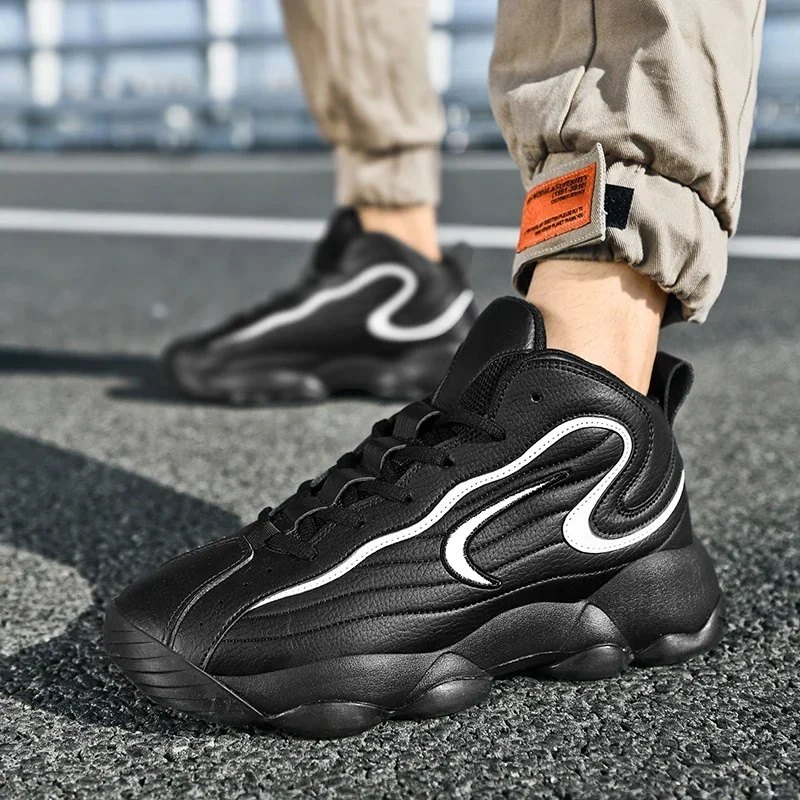 

Fashionable and comfortable basketball casual sports shoes Basketball shoes men's sports shoes friction sound