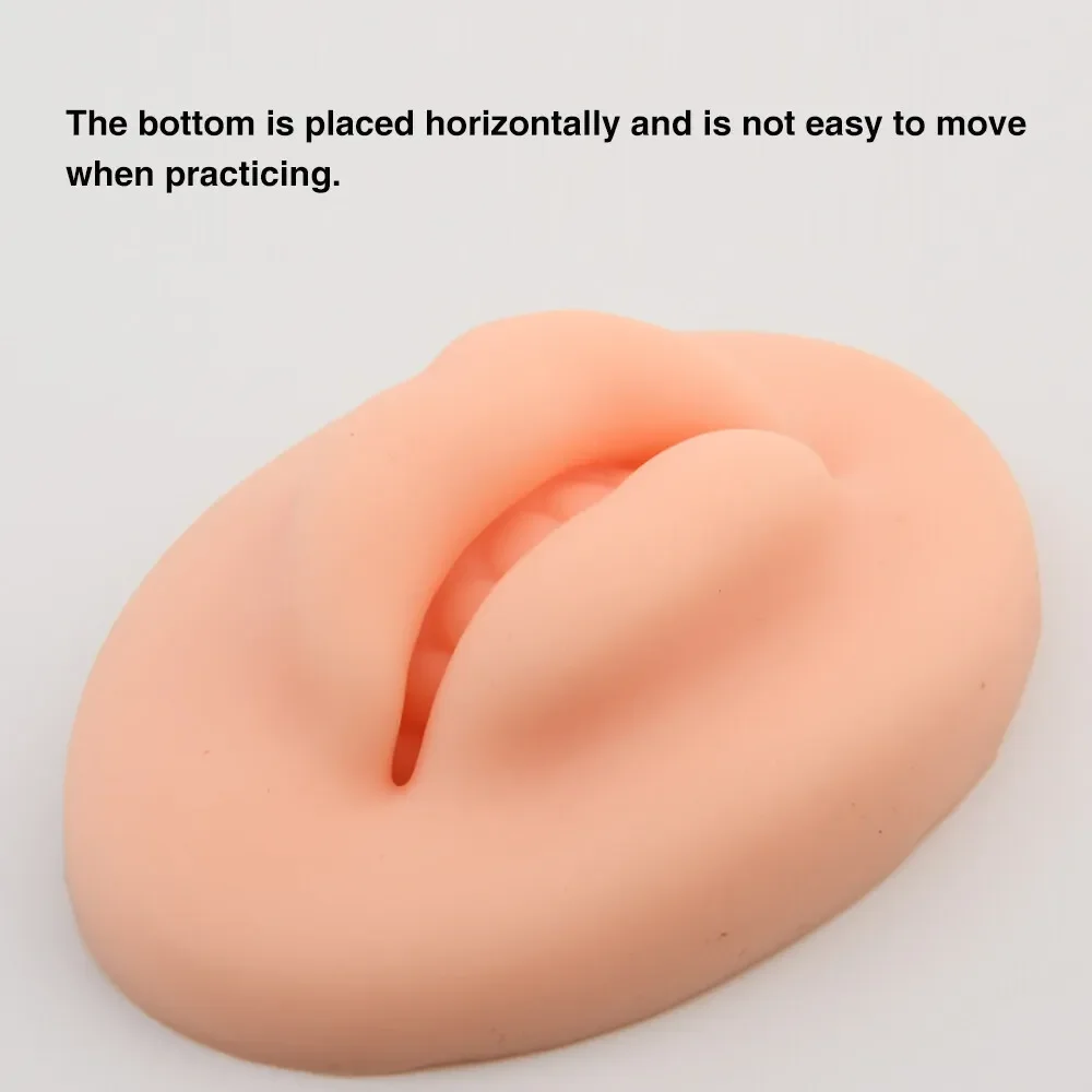 Professional 3D/5D Latex Lip Tattoo Practice Skin Silicone Blushing Training Pad PMU Accessories