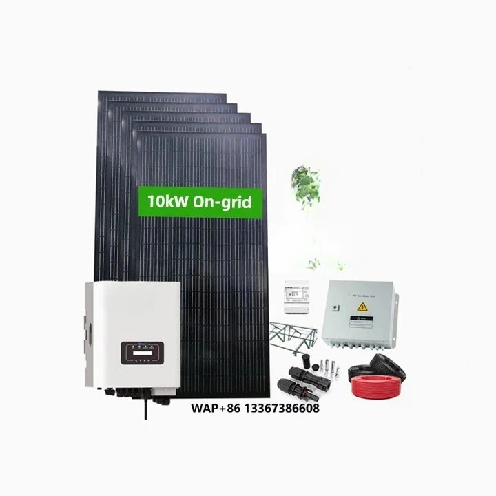 Roof Energy Electric Solar Power On-grid Price Deye DIY Solar System Complete Kit 10kW for House