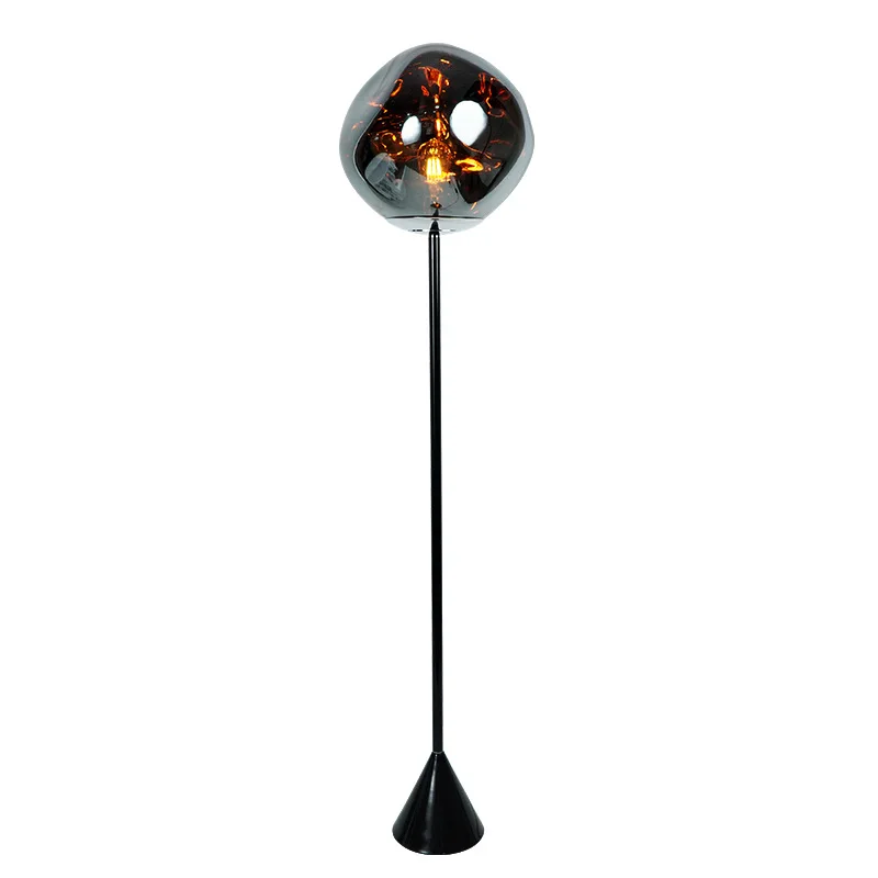 

Lava vertical floor lamp, light luxury and high-end living room sofa corner lamp