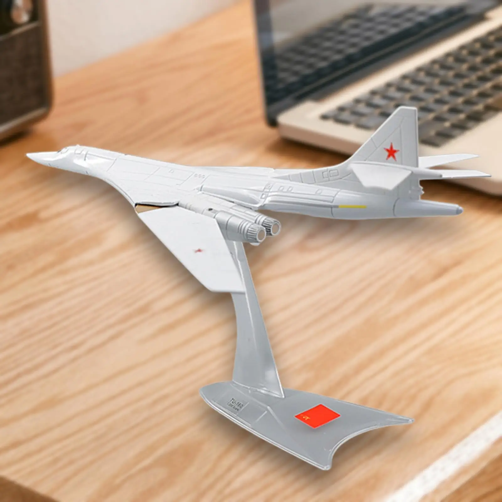 

High Simulation Diecast Model Aircraft Toy Russian TU-160 Collectibles Decoration Collection Toy for Gift Room Decor Keepsake