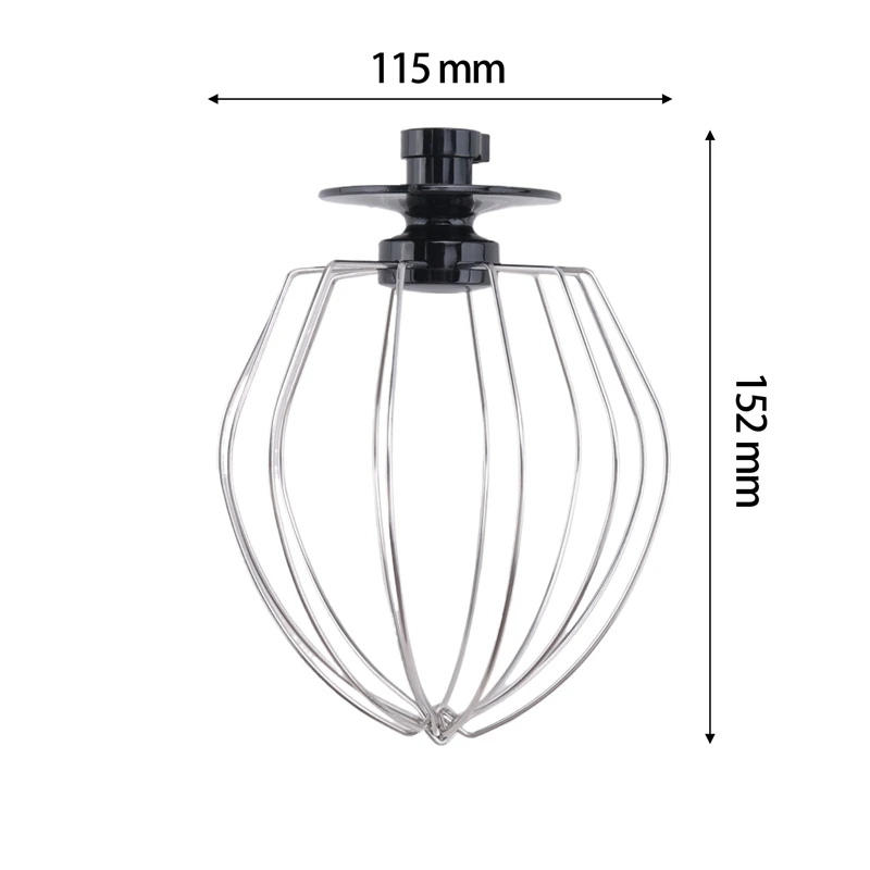 خلط رئيس الفولاذ المقاوم للصدأ بالون سلك سوط خلاط مرفق ل EPRO الدقيق كعكة بالون خفقت البيض كريم أداة المطبخ