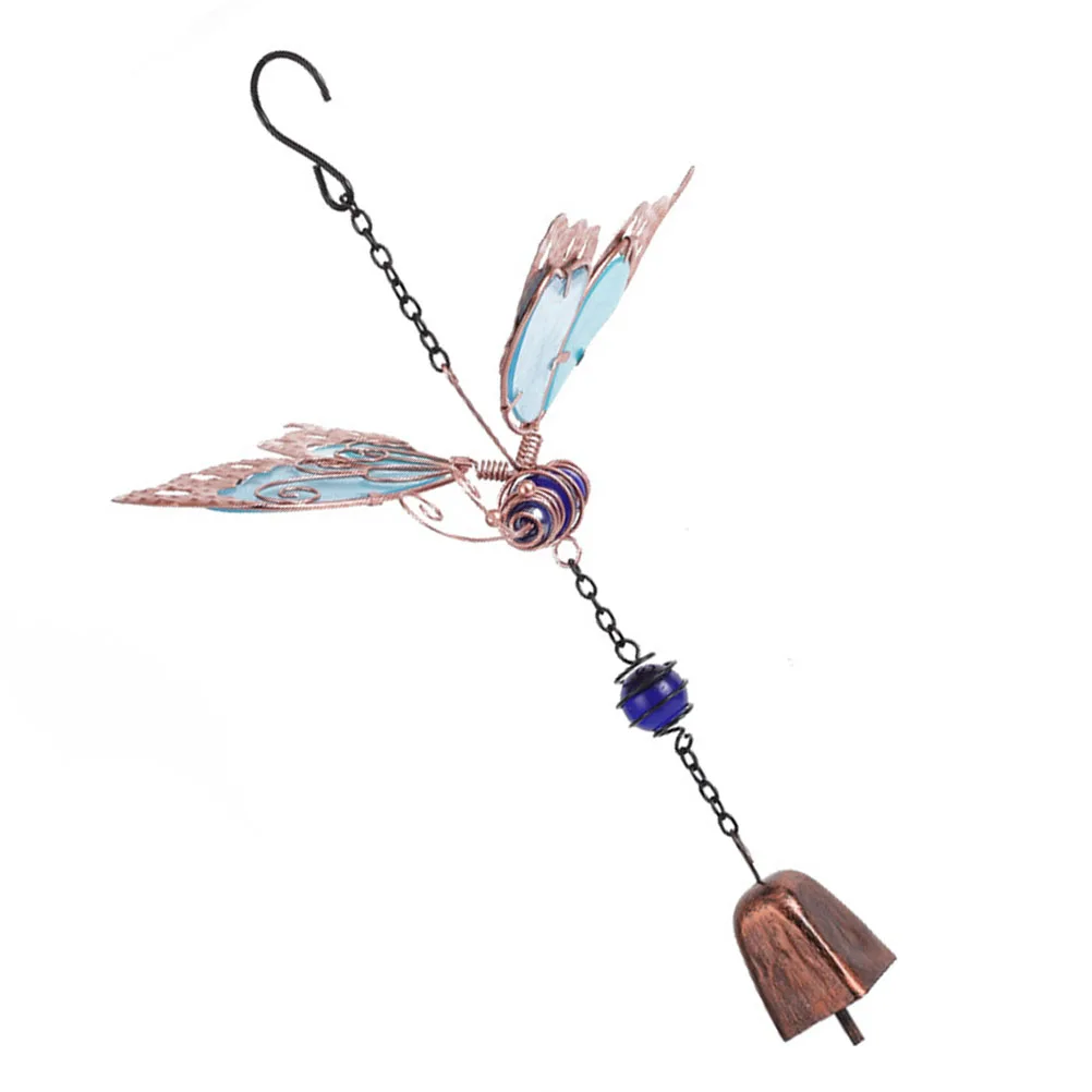 

Luminous Butterfly Ornament Night Glow Wind Chime Pendant Home Decor Garden Hanging Accessories Aluminum Alloy Acrylic Durable