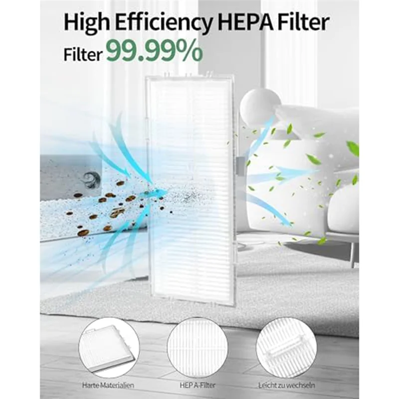 ABGP - Części zamienne do Roborock S8 / S8+ / S8 Pro Ultra Robot Odkurzacz Szczotka Główna Boczna Filtr Hepa Ścierka Mopująca Worki na Kurz