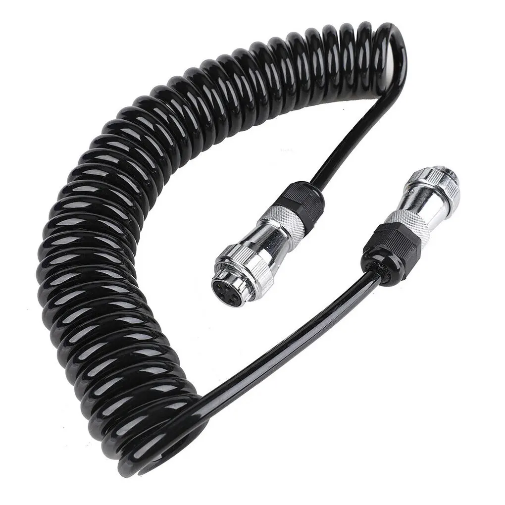 

Трейлерный кабель — сверхпрочный и водонепроницаемый, с гибкой длиной 4 м. Очень плотное соединение. Прочный и надежный. Тяжелый 4 м.