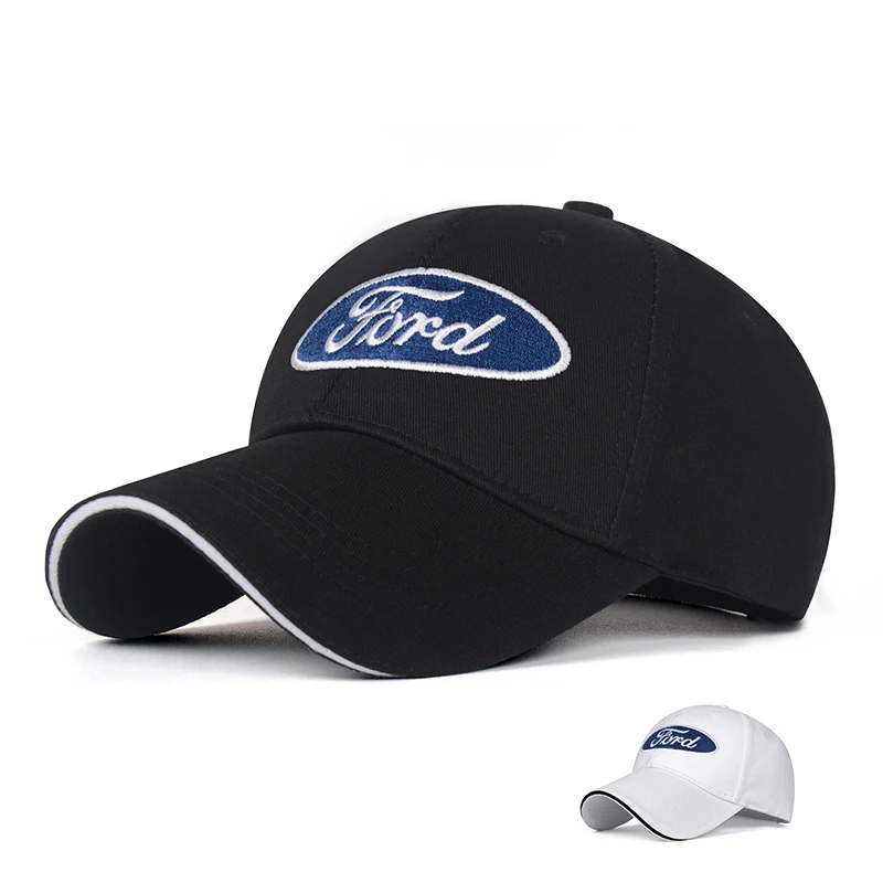 creative Business gift Outdoor baseball cap cotton embroidered car styling snapback for ford badge racing modification hat