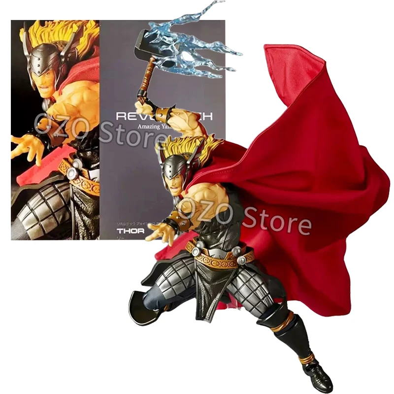 

In Stock Ac Toys Thor Figure Kaiyodo Amazing Yamaguchi Revoltech Thor Anime Action Figure Collection Model Ko Toys Gifts