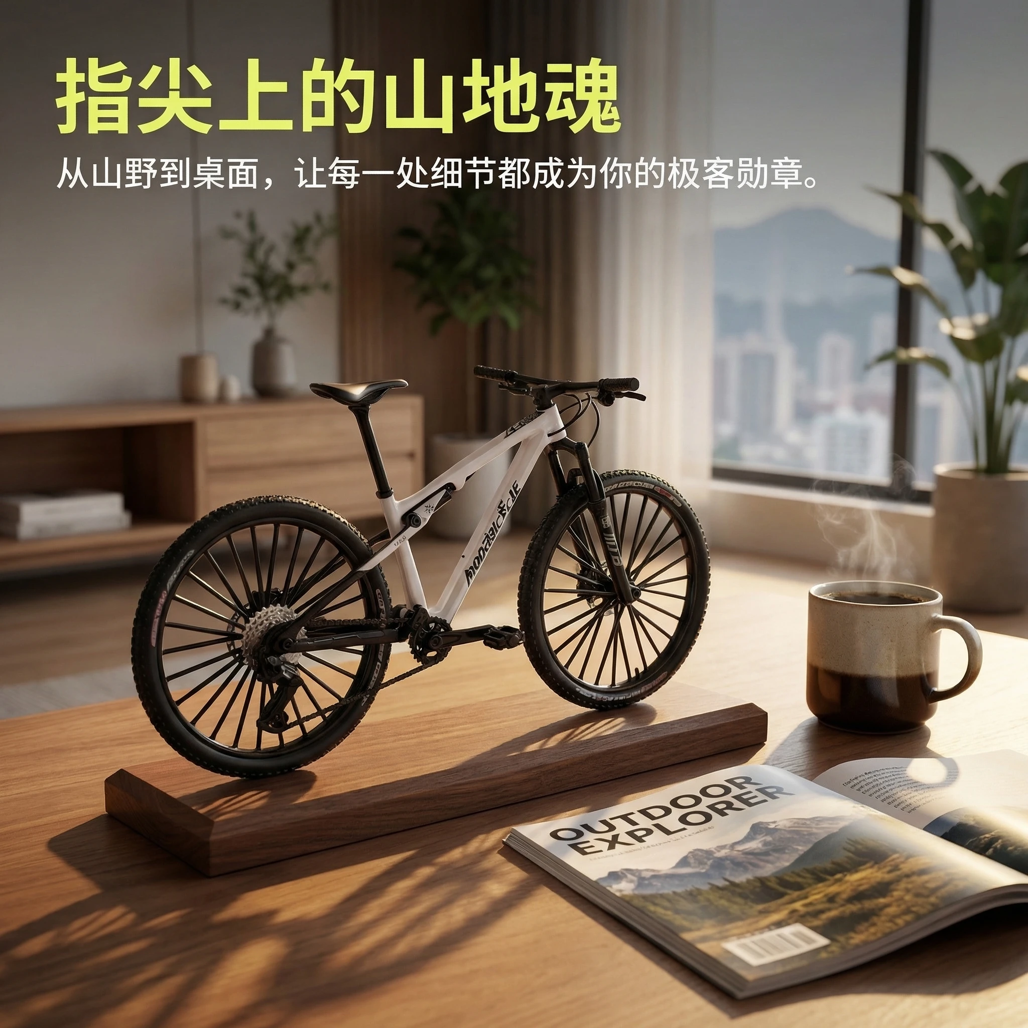 

1:8 Model Alloy Bicycle New Toy Metal Bikes Diecast Simulation Collection Gifts Toys for boys