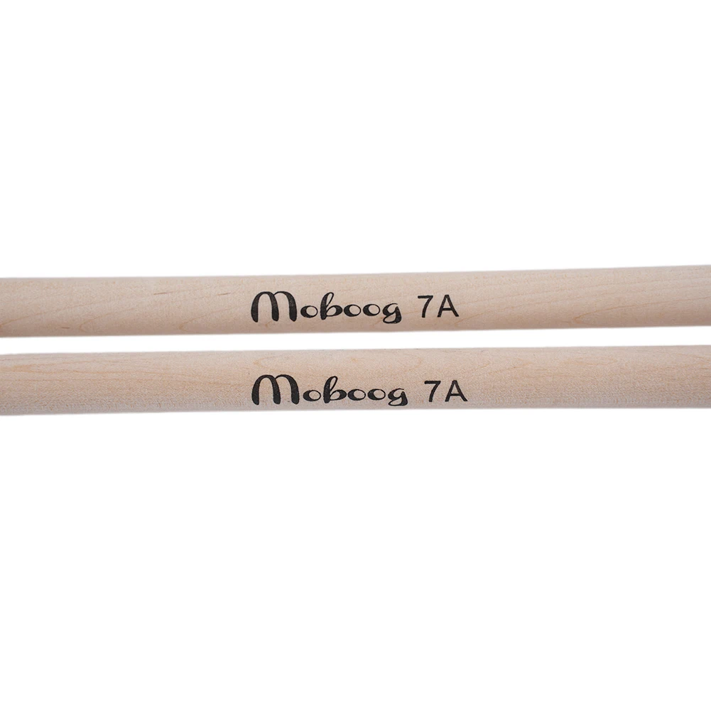 1 Pair Maple Wood Drumsticks For All Drums Playing Oval Tip For Punchy Drums And Bright Cymbals Music Instruments Accessories