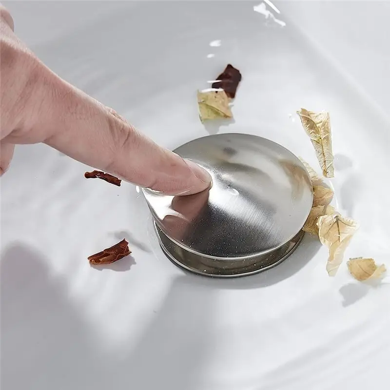 

A008 Дренажная труба для раковины в ванной комнате, переливное отверстие, дренажные пробки для ванной комнаты, съемная корзина, контейнер, кнопка для умывальника