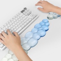 Cloud Keyboard and Mouse Wrist Rest Cloud Wrist Rest Ergonomic Keyboard Pad Support and Relieve Pain Office Computer Laptop