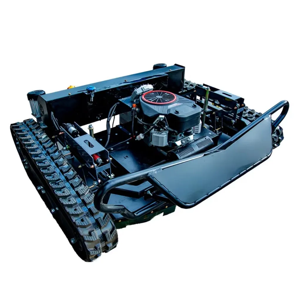 Best Quality Garden Automatic Grass Cutting Machine Portable Tracked Remote Control Lawn Mower