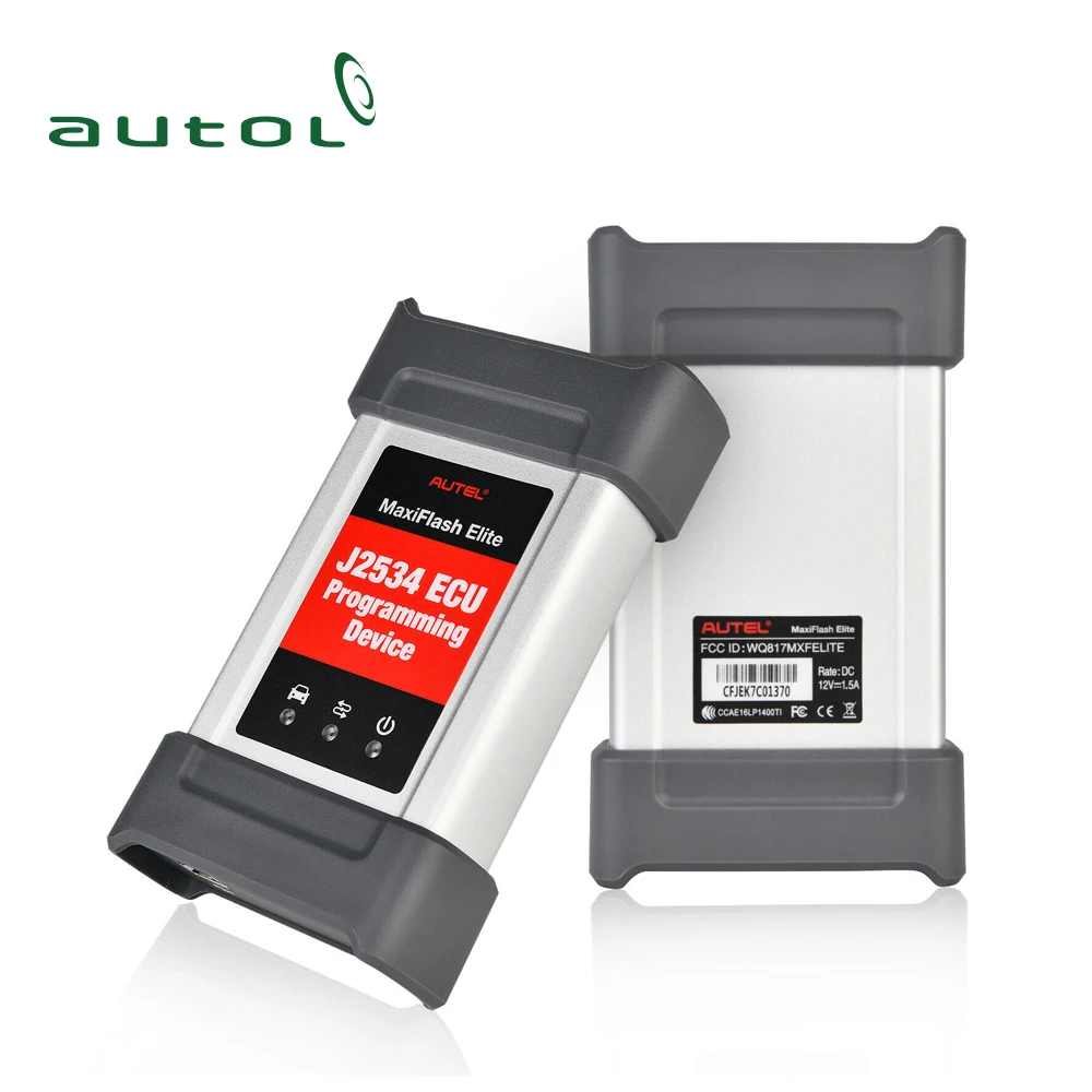 Autel-Dispositif de pigments ECU, interface OBD2, sans fil BT, programmeur de clé pour Maxisile MS908 MS908P MK908 Pro, MaxiFlash Elite J2534