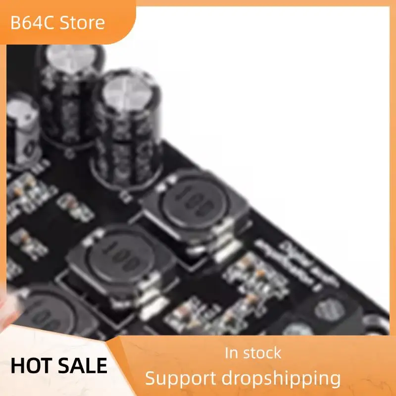 B64C TPA3118D2 ช่องสัญญาณคู่คลาส D เครื่องขยายเสียงดิจิตอลโมดูลบลูทูธ 5.0 50Wx2 เครื่องขยายเสียง