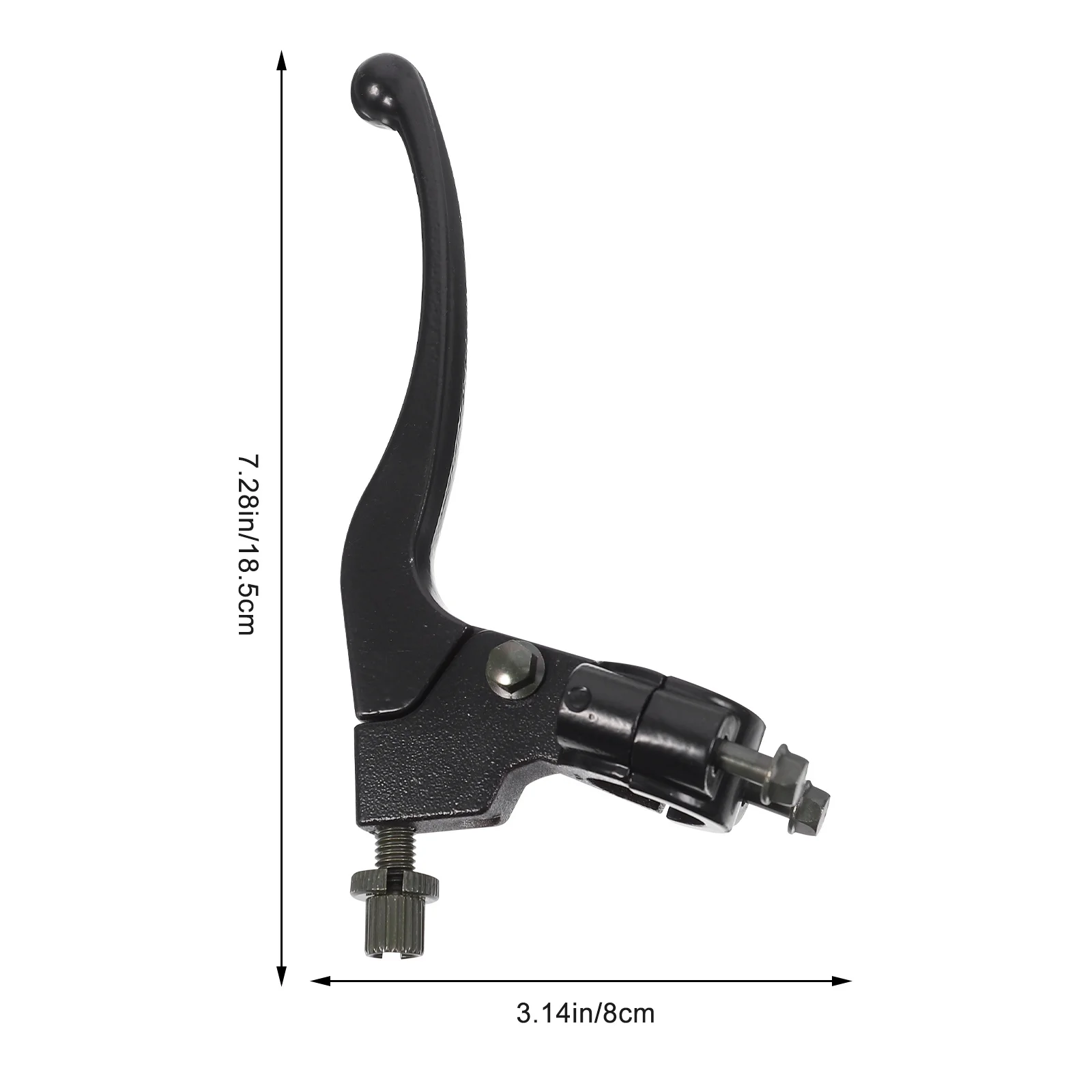 1 paio di leve a mano per frizione freno moto, sostituzione durevole per parti di bici fuoristrada, pratica leva manubrio, superficie liscia