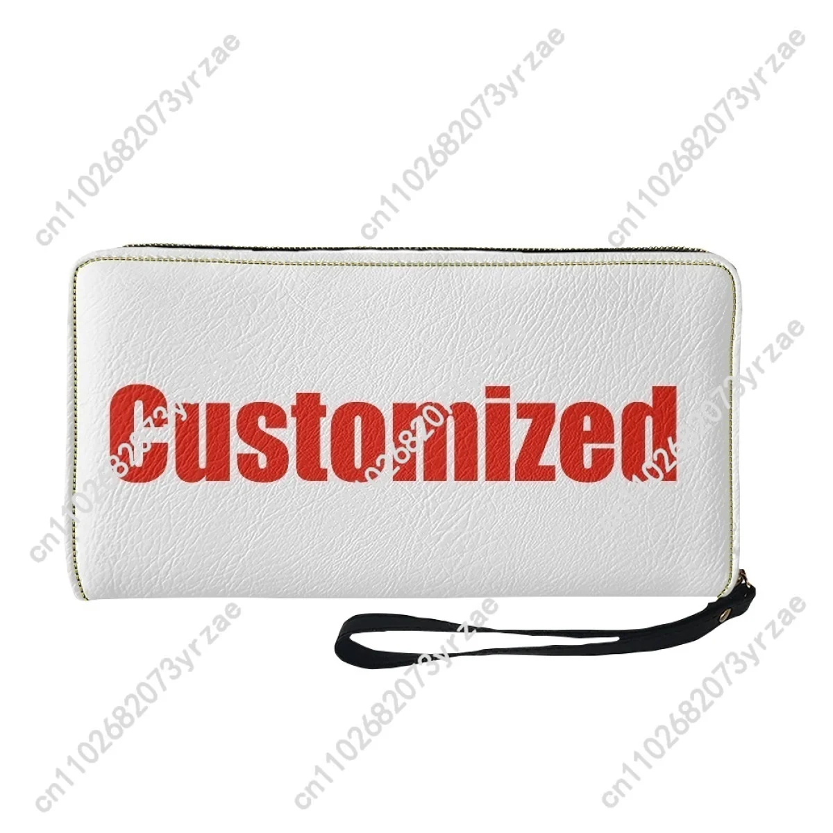 Fullmetal Alchemist Wallet Mens Womens Teenagers Long Zipper Wallet Double Print Commuter Personalized Photo Customizde Purses