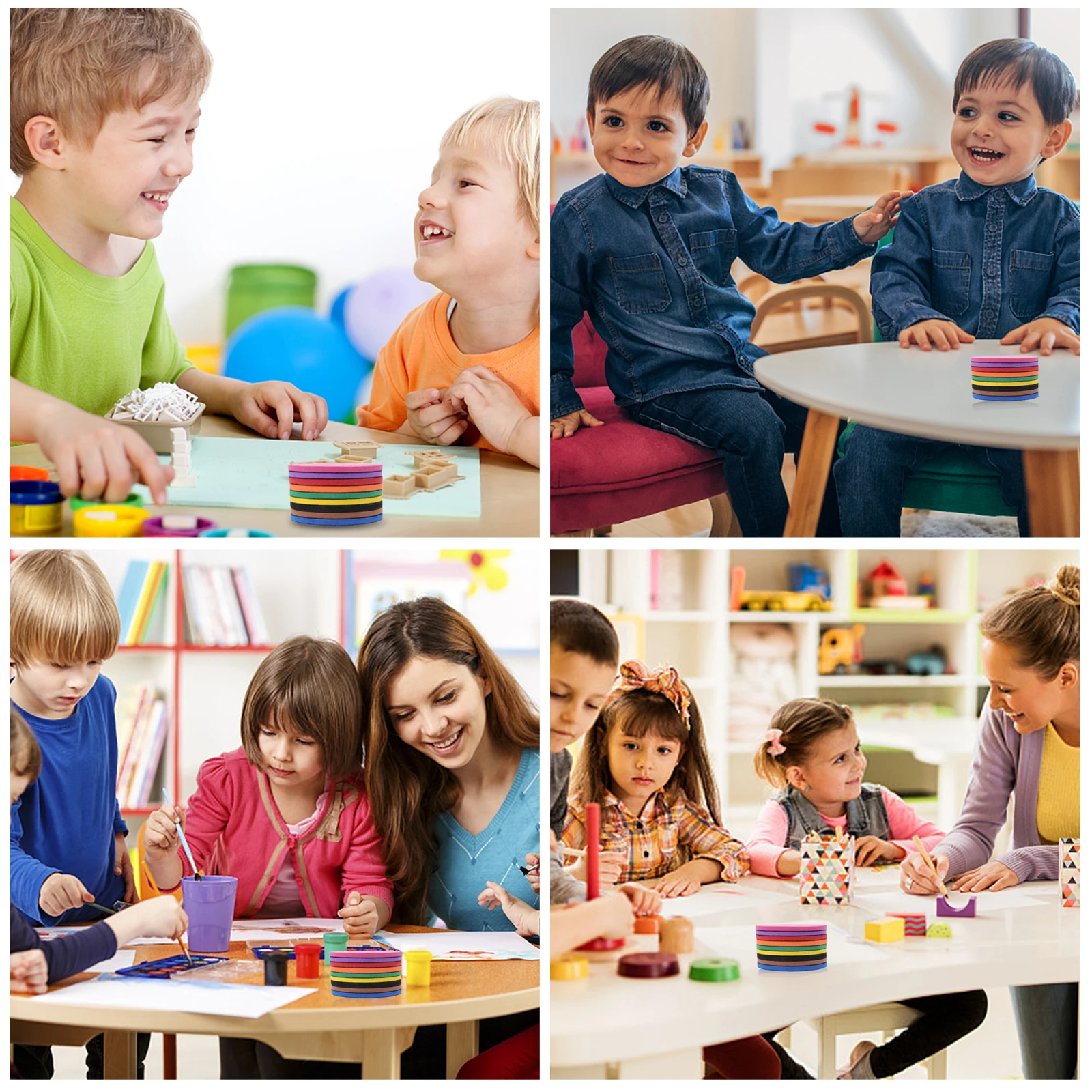 

2 set 2 Sets Number Trays Early Education Math Teaching Aids Eco Friendly Learning Supplies Cognitive Development