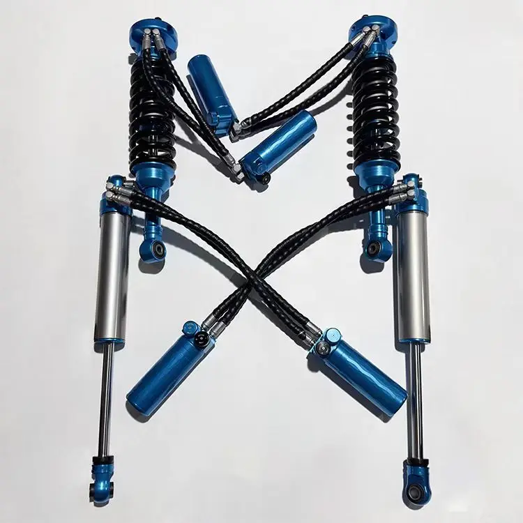 

New 2-Inch 2.5 Pipe Diameter Sky Blue Revo Dual Oil Circuit Suspension Shock Absorbers for Front Rear Iron for 4x4 Gas