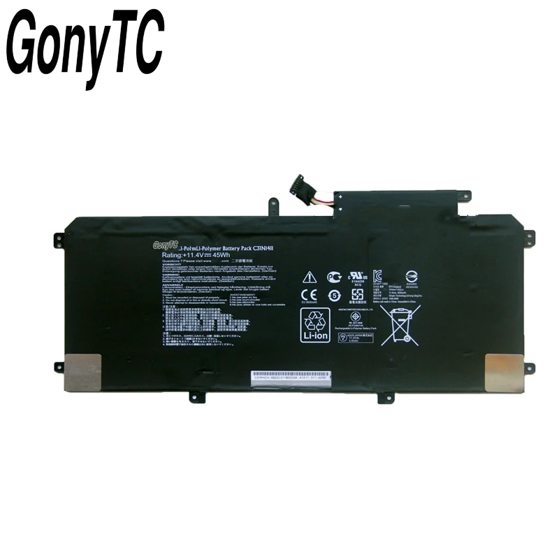 Imagem -04 - Bateria de Portátil para Asus Zenbook C31n1411 U305 U305f U305fa U305ca Ux305 Ux305ca Ux305f Ux305fa Série 11.4v 45wh