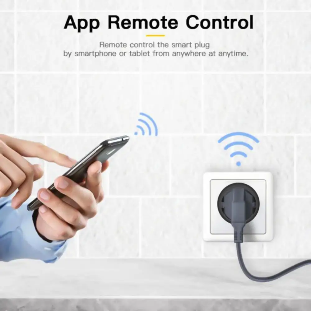 Xiaomi 16a eu smart wifi Netz stecker mit Power monitor smart home wifi kabellose steckdose funktioniert mit alexa google home