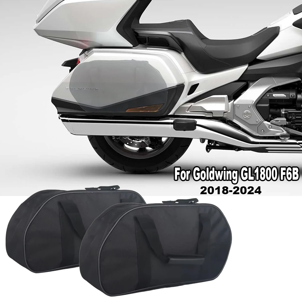 

New Motorcycle Trunk Side Luggage Storage Saddle Bag Liner Bag For Honda Goldwing GL1800 F6B 2018-2024