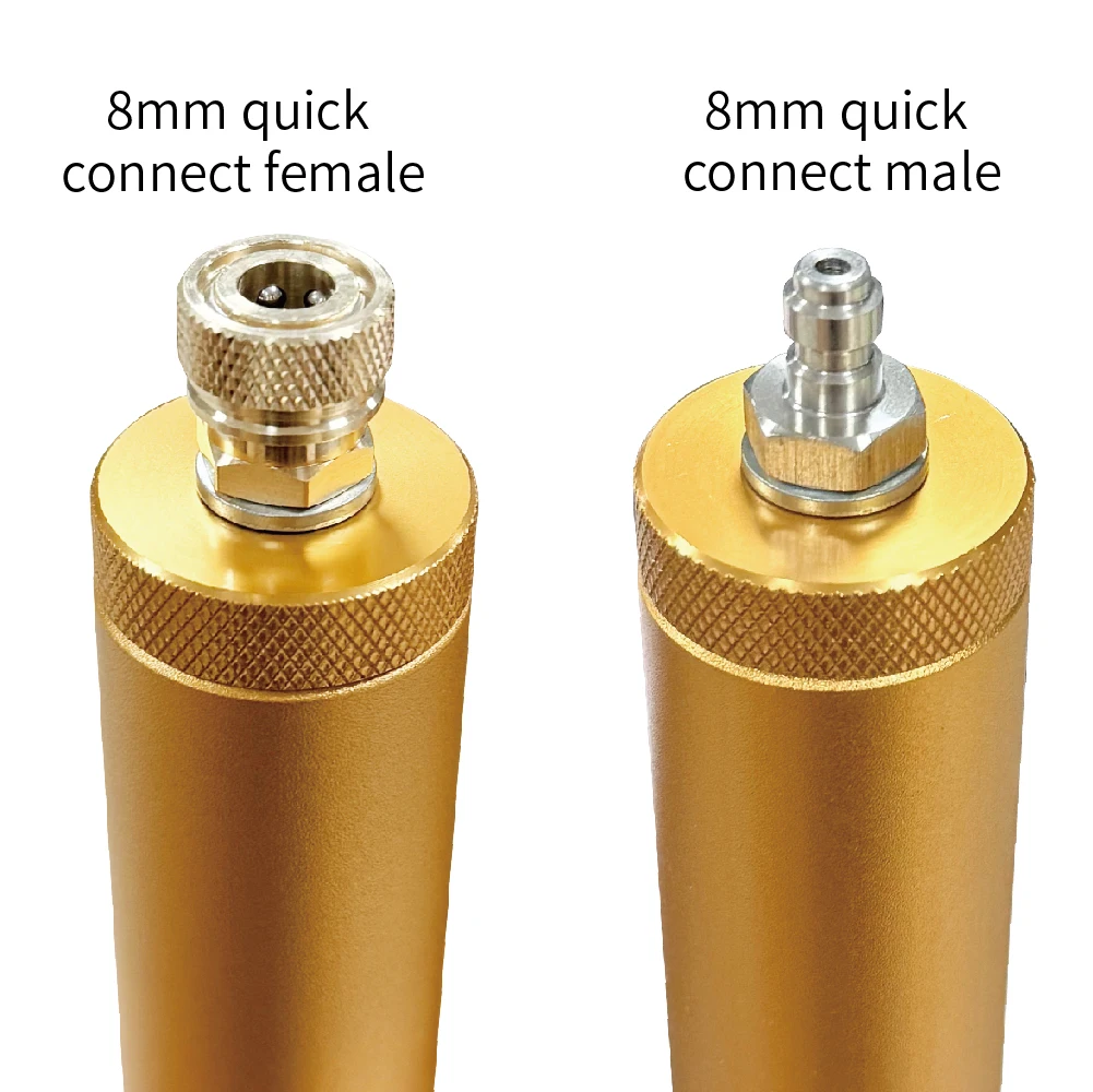 Hpa Compressor Filter, 4500PSI 300BAR HPA Air Filter for Pump, with Quick Disconnect HPA Filtering Water-Oil Separator