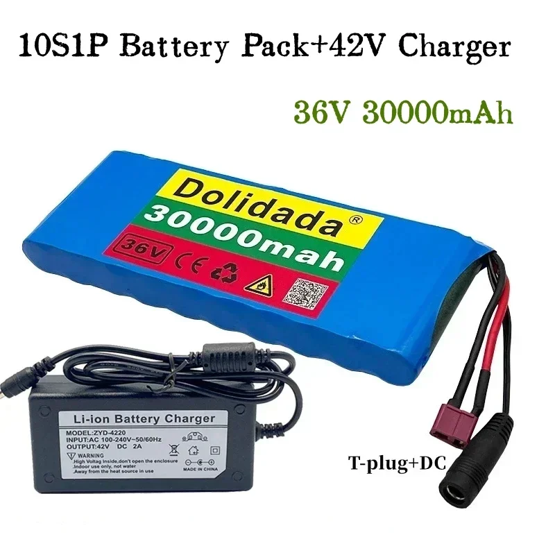 

Rechargeable Lithium-ion Battery Pack, Electric Bike, "Scooter", Belt, 20A, BMS, 30Ah, 36V30000mAh10S1P18650, 100% Original, New