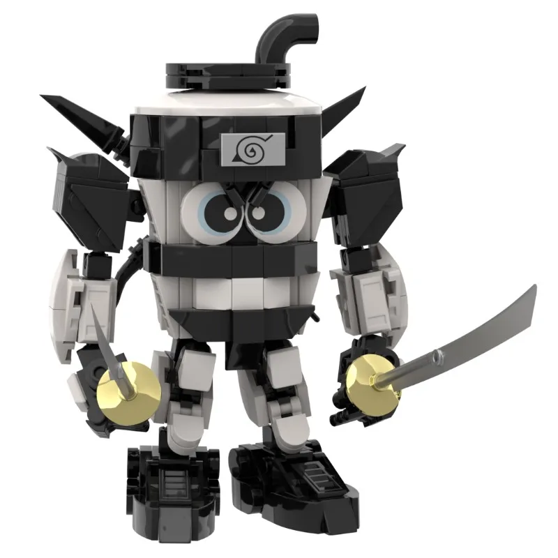 Kit de construction mécanique Ninja mythique 336 pièces, modèle de guerrier légendaire pour adolescents et adultes, cadeau de collection Compatible MOC