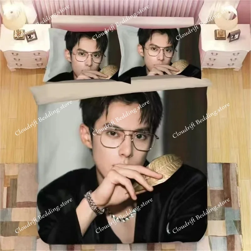 

Wallace&Gromit Duvet Cover Pillowcase Bedding Set Adult Boy Girl Bedroom Decoration Children Gift Single Double Large Size