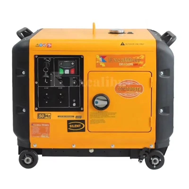 Dragon Series KDE 7000STA 230V 20L 5KW Super Silent Diesel Generator