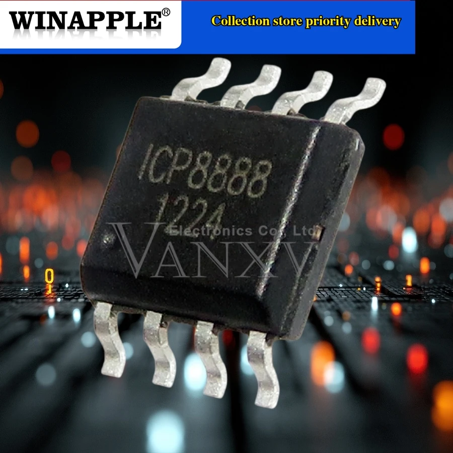 1-20PCS ICP8888 8888 FDS8813NZ FDS8813 8813 PT8211-S PT8211 REF03G REF03 M35080-WMN3TP M35080 35080 HCS301-I/SN HCS301  SOP-8
