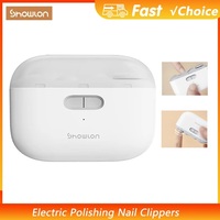 Youpin Showlon Electric Polishing Nail Clippers Automatic Nail Cutter Trimmer Lighting Safe and Convenient For adult People/Baby
